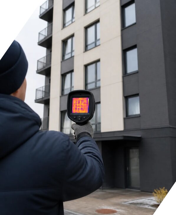 Тепловизионное обследование зданий в Асбесте от 5054 р. | ЭкспертизаРоссия
