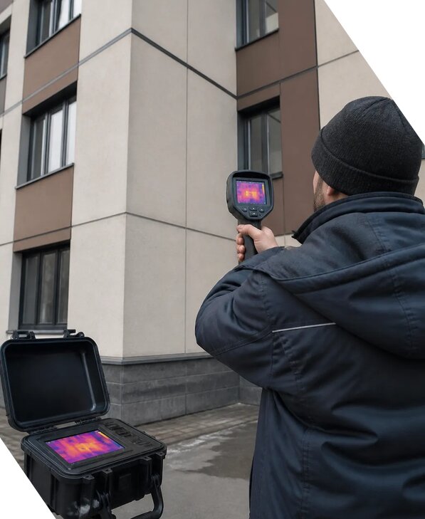 Тепловизионное обследование зданий и сооружений в Асбесте
